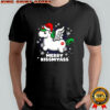 Pegasus Santa hat Merry Kissmyass shirt