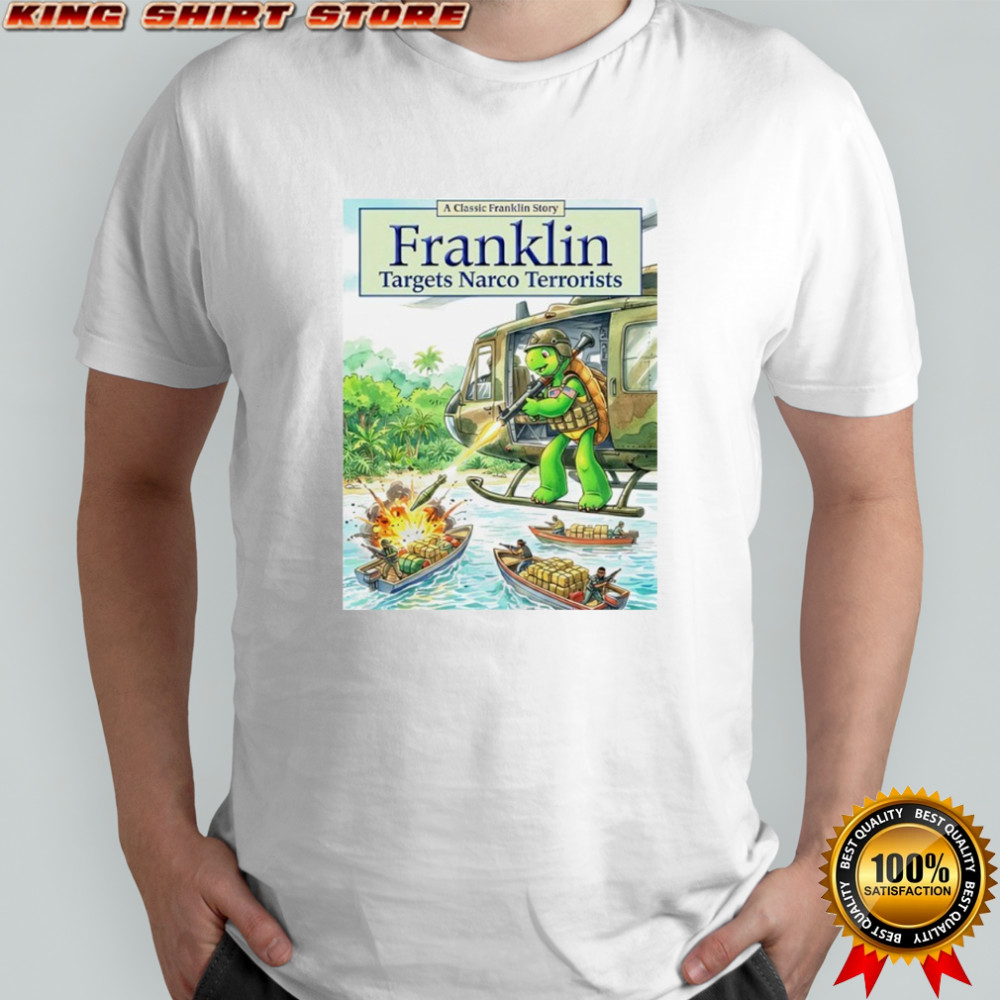 Pete Hegseth Franklin Targets Narco Terrorists Shirt