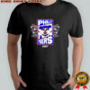 Philadelphia 76ers Snipes mascot Franklin the Dog shirt