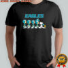 Philadelphia Eagles x Peanuts Snoopy Abbey Road shirt