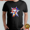 Pixel Jester Retro Glitch Art Shirt