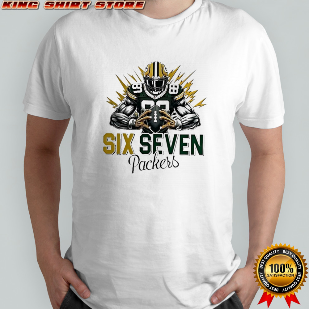 Player Six Seven Green Bay Packers shirt