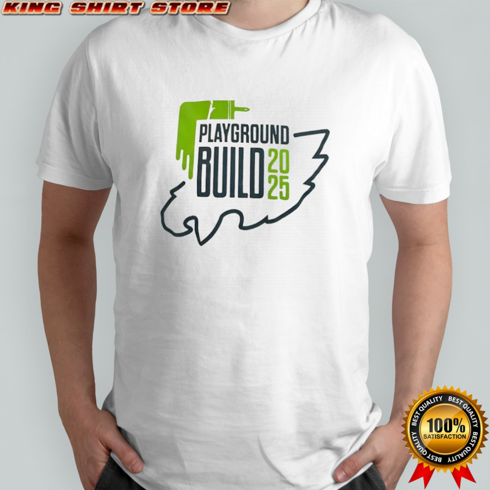 Playground build 2025 Philadelphia Eagles shirt