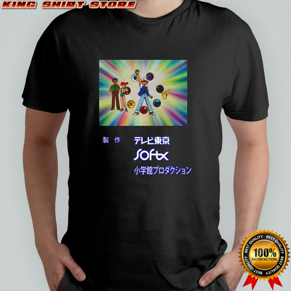 Pokémon Softx Japanese shirt