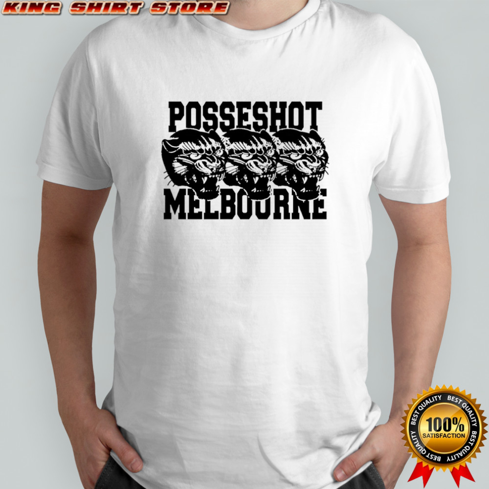Posseshot Melbourne Triple panther shirt