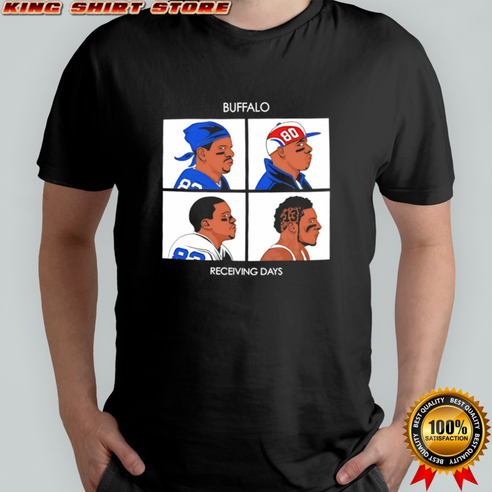 Receiving Days Buffalo players graphic shirt