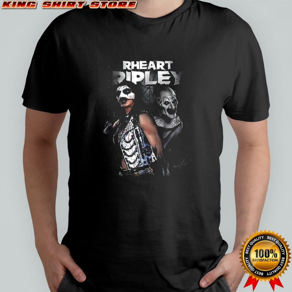Rhea Ripley and Terrifier mask shirt