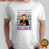 Rick Astley never gonna give yule up Ugly Christmas shirt