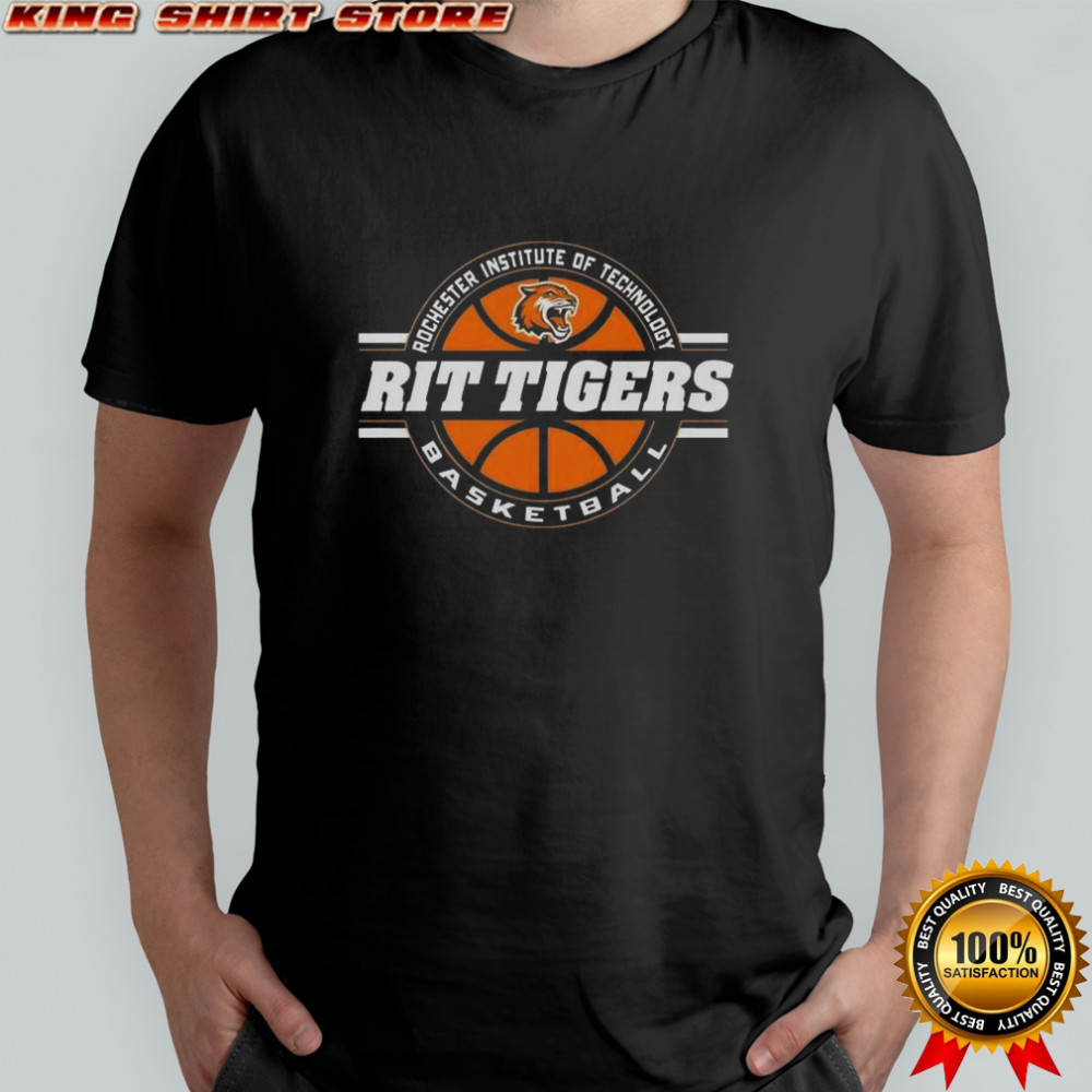 Rit Tigers Basketball Ringspun Rochester Institute Of Technology T-Shirt