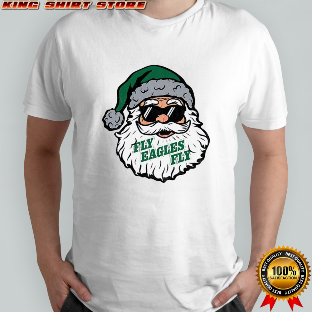 Santa Claus x Philadelphia Eagles Fly Eagles Fly Football 2025 Christmas shirt