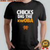Schaumburg Boomers baseball Chicks dig the xwOBA shirt
