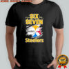 Six Seven Pittsburgh Steelers logo shirt