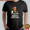 Snooker Santa hat I’m dreaming of a white Christmas shirt