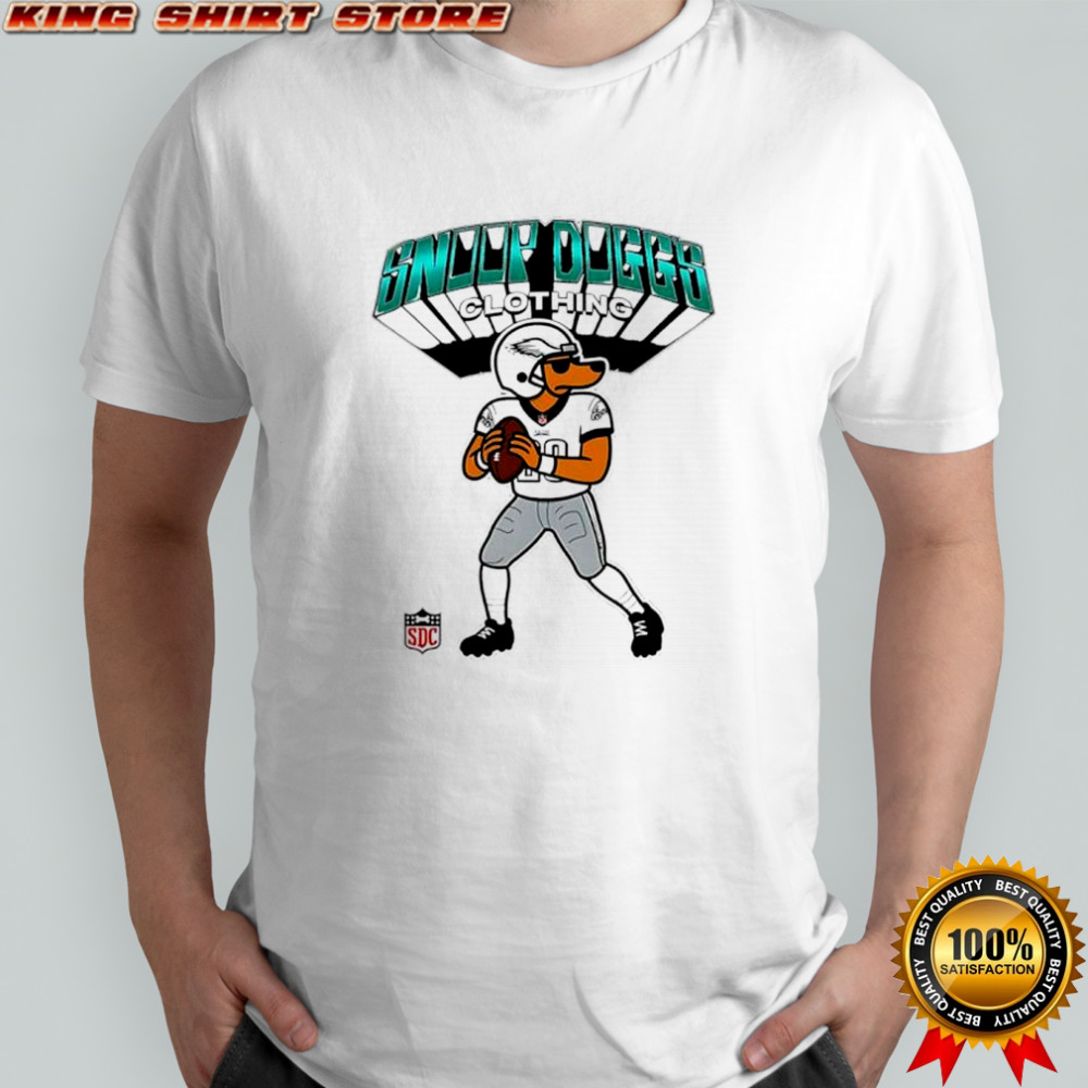 Snoop Doggs Clothing Philadelphia Eagles uniform graphic shirt