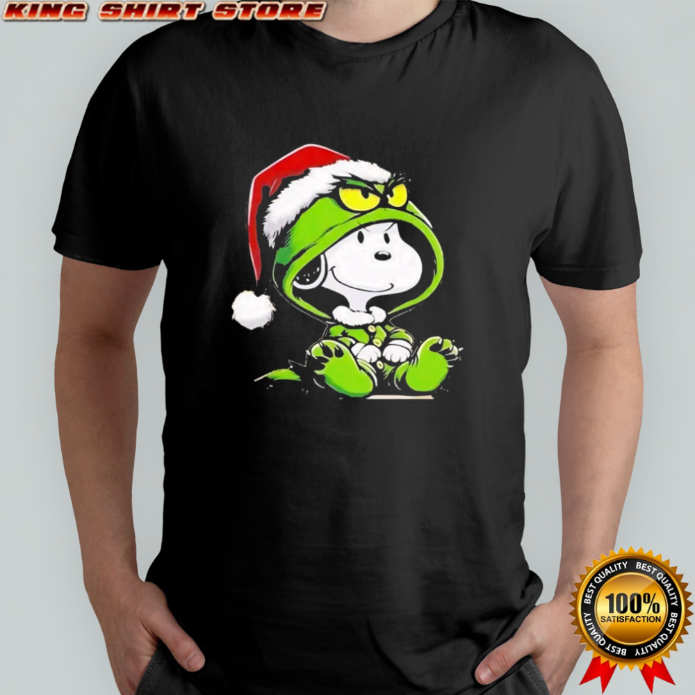 Snopy Grinch Holiday Mashup Christmas shirt