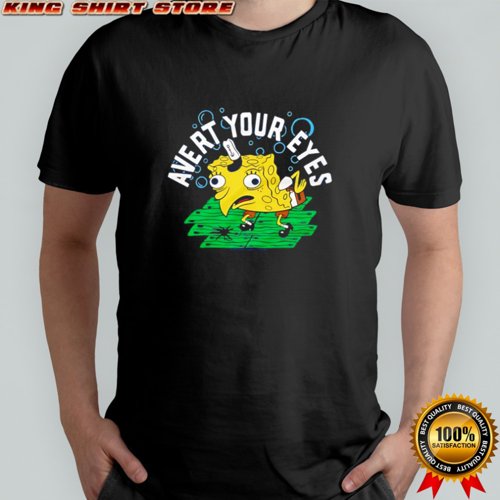 Sponge SquarePants Avert Your Eyes graphic shirt