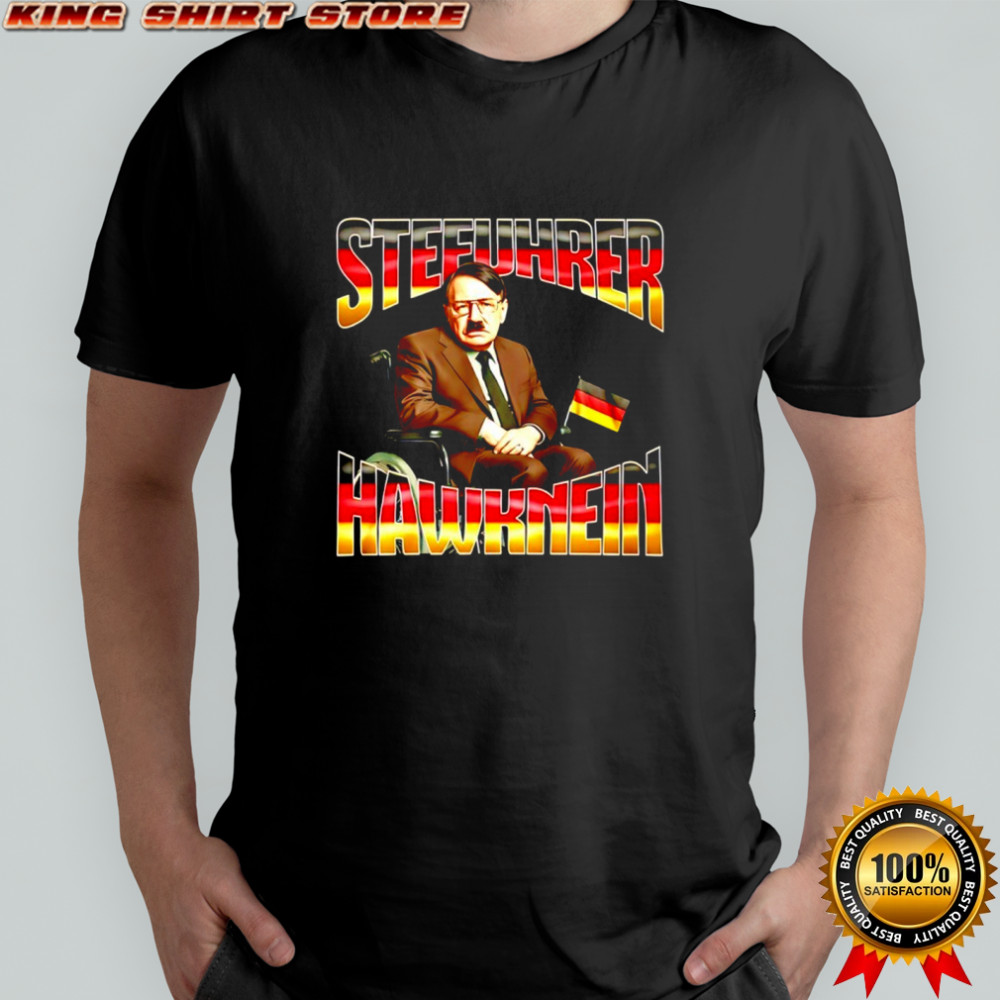 Stefuhrer Hawknein Hitler graphic shirt