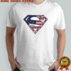 Superman logo x America flag shirt