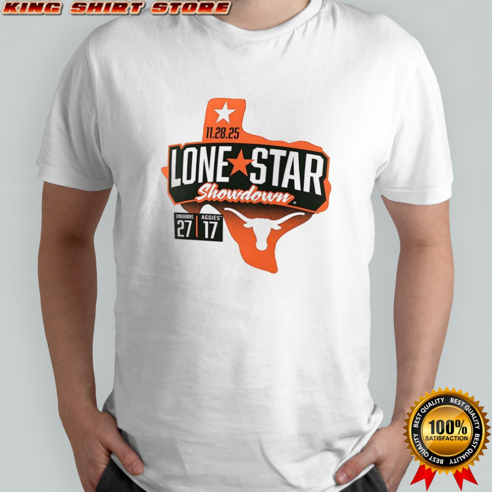 Texas Longhorns vs. Texas A&M Aggies 2025 Lone Star Showdown shirt