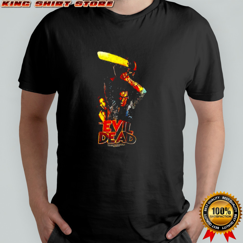 The Evil Dead 1981 horror film graphic shirt