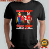 The Nebraska Cornhuskers on Saturdays and Kansas City Chiefs on Sundays mascots college shirt
