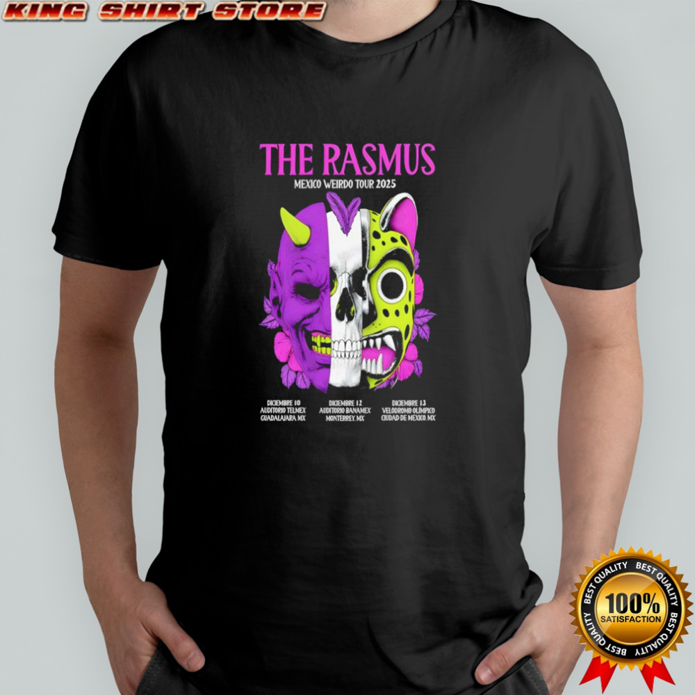 The Rasmus Mexico Tour December 2025 shirt