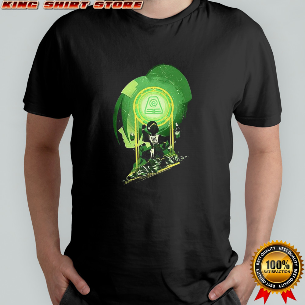 Toph The Earthbender Avatar The Last Airbender silhouette shirt