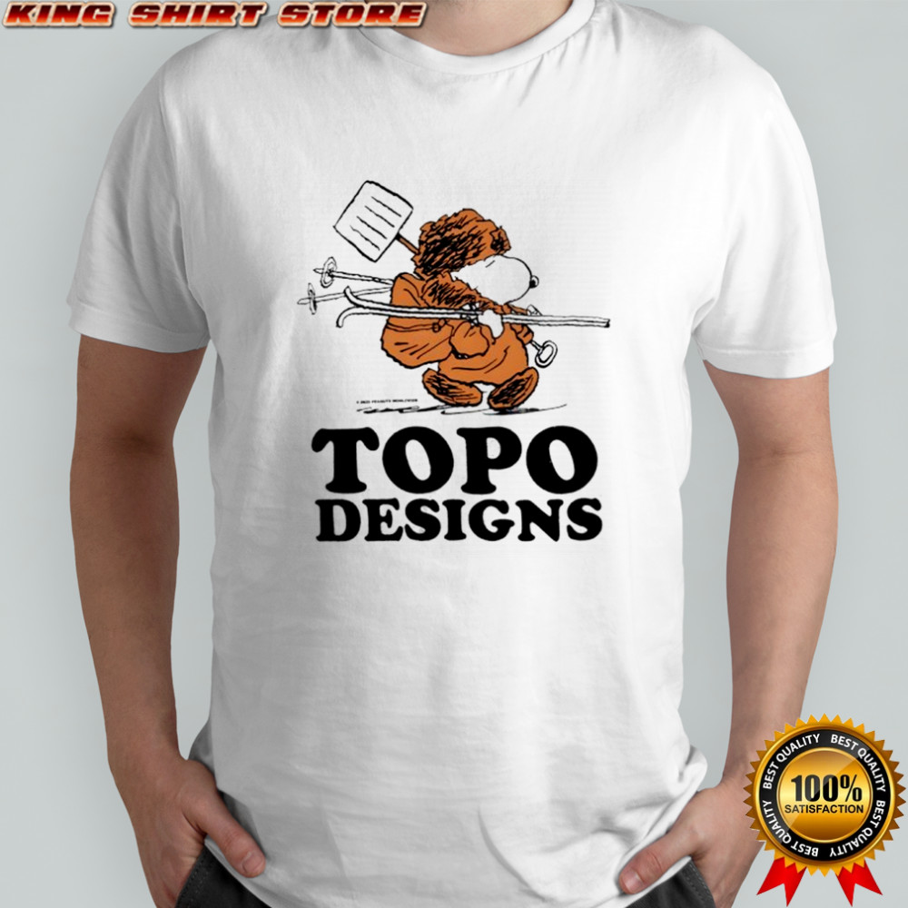 Topo Designs x Snoopy shirt
