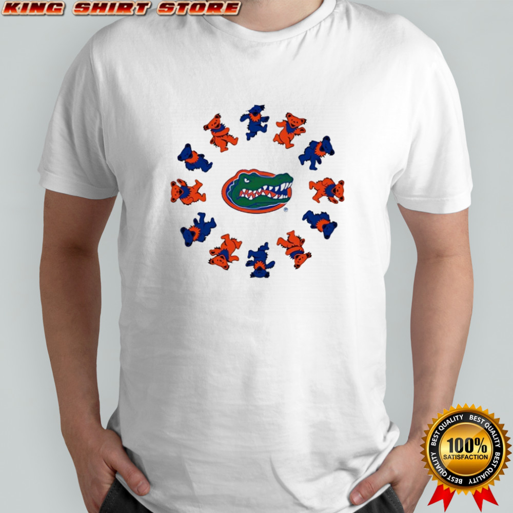 University of Florida and Grateful Dead mashup logo O’Connell Center shirt