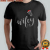 Wifey Chicago White Sox Santa Hat Merry Christmas T-Shirt