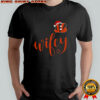 Wifey Cincinnati Bengals Santa Hat Merry Christmas T-Shirt