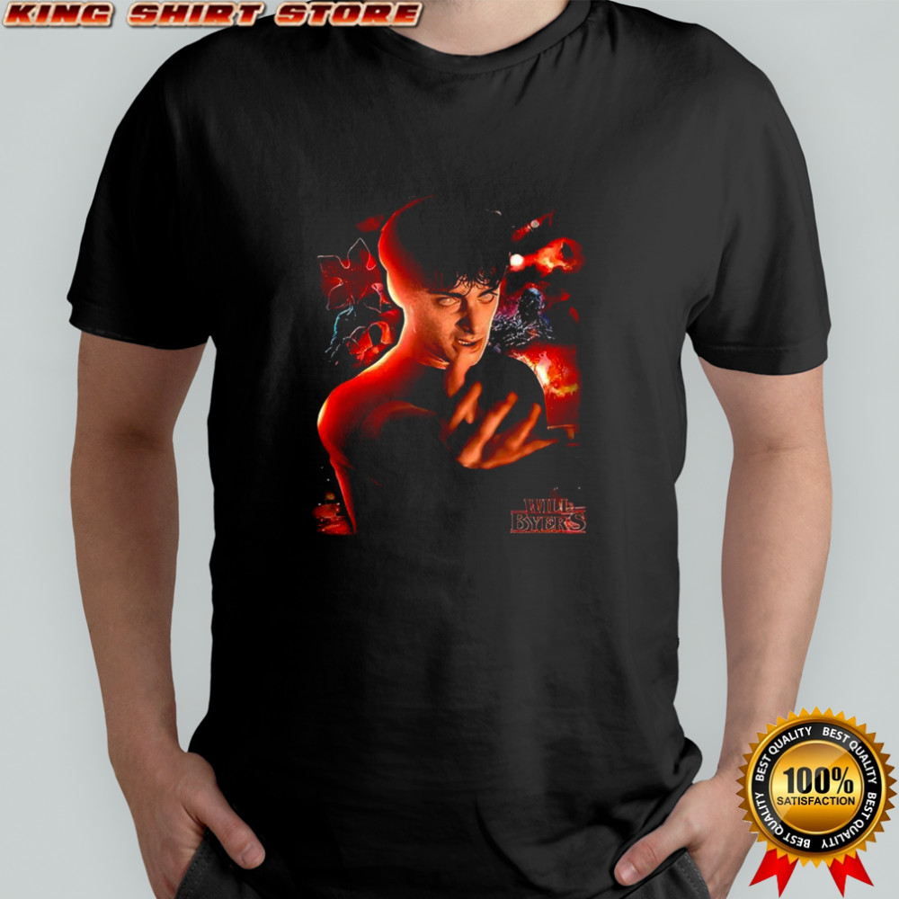 Will Byers Stranger Things character poster shirt