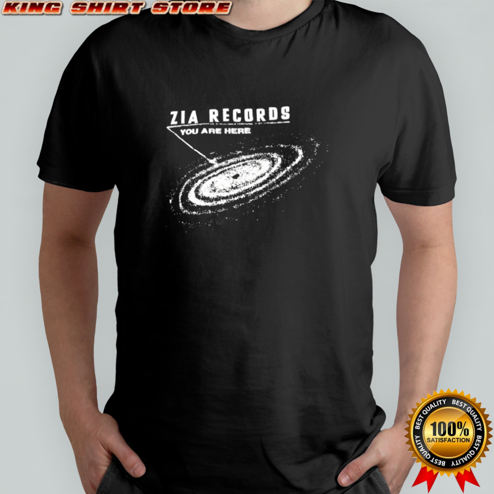Zia Records You Are Here Shirt